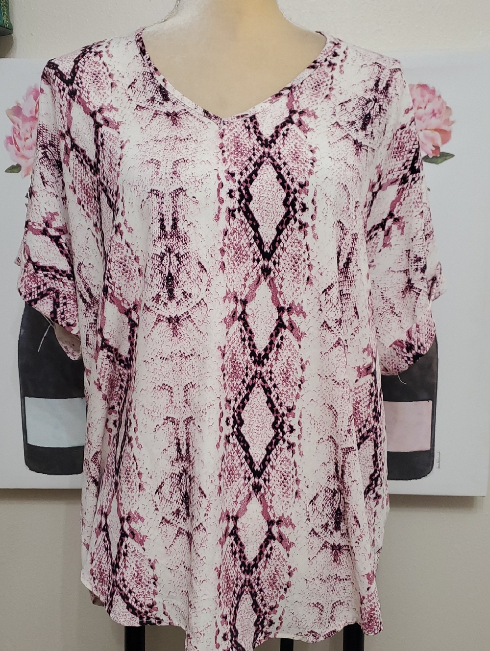 She + Sky Blouse Size Small